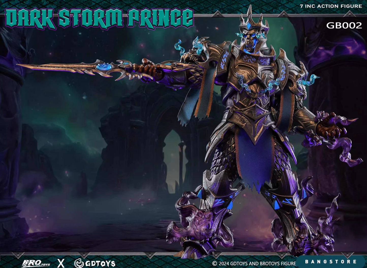 (Pre-Order) GDTOYS X BROTOYS 1/12 Dark Storm Prince GB002