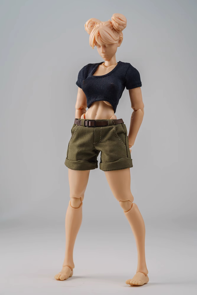 Top and Shorts for 1/12 6 inch figure
