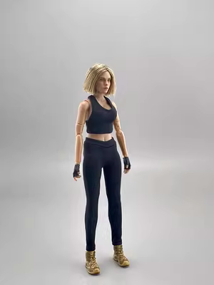 Yoga Top and Pants for 1/12 6 inch figure