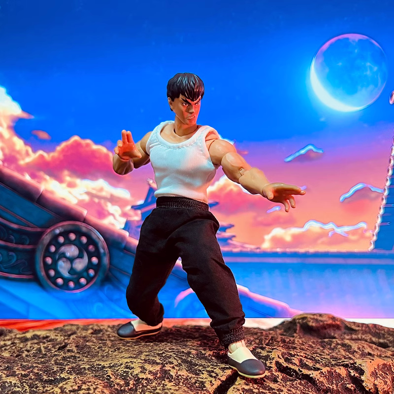 Custom 1/12 Clothing Accessories for Jada Fei Long Cloth 1/12