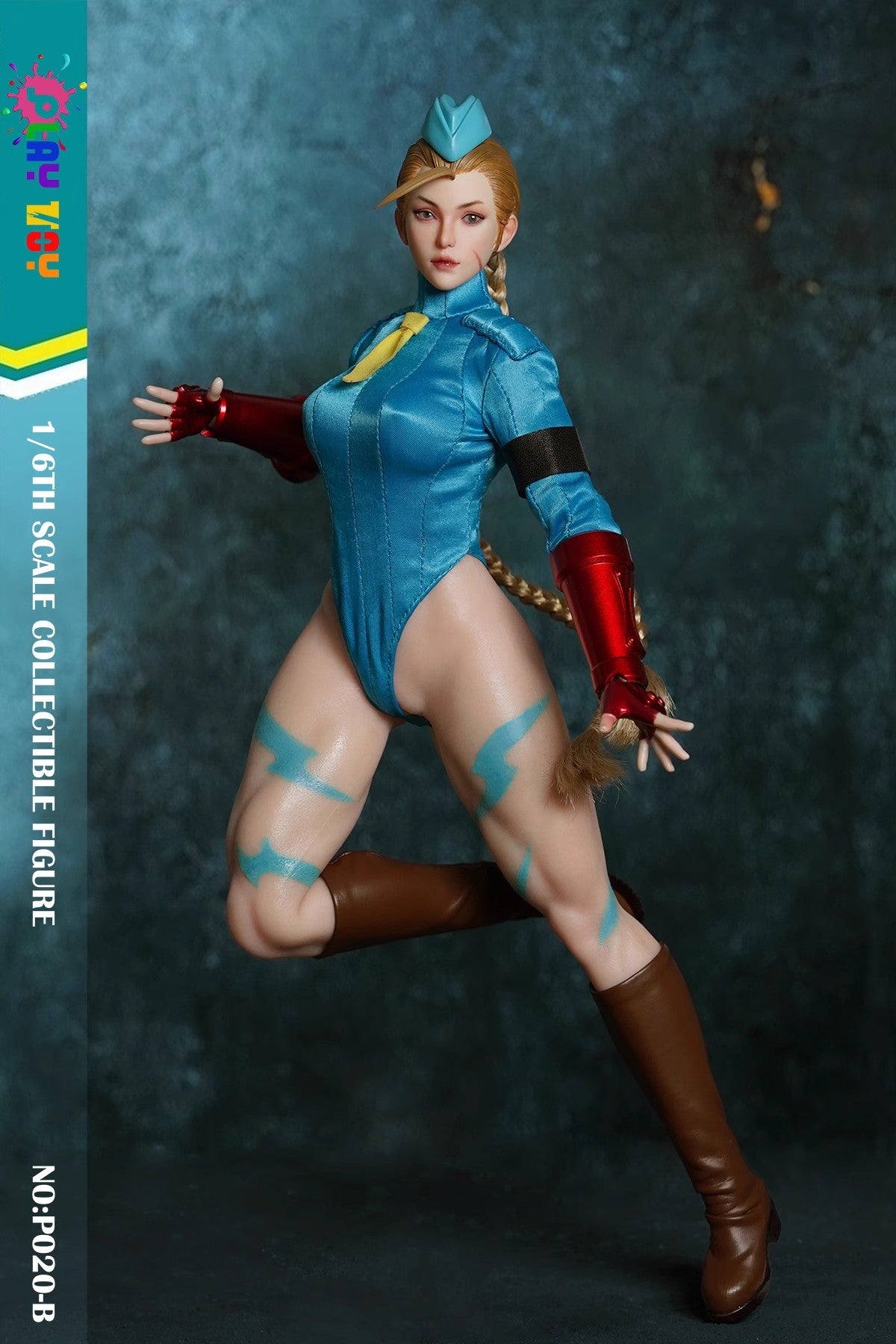 (Pre-Order) PLAY TOY 1/6 Goddess of Fighting P020-B Street Fighter Seamless Figure