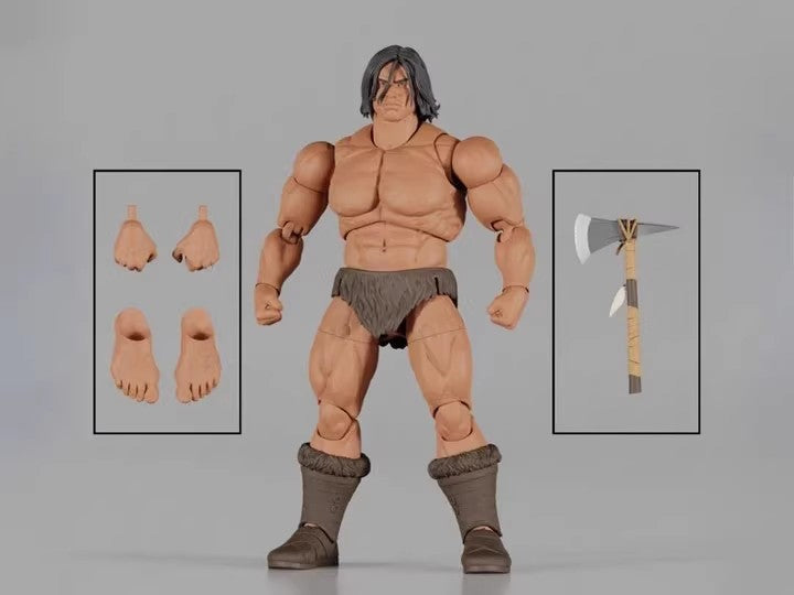 (Pre-Order) Brutal Realm Native American Warrior Barbarian 1/12 Scale Action Figure