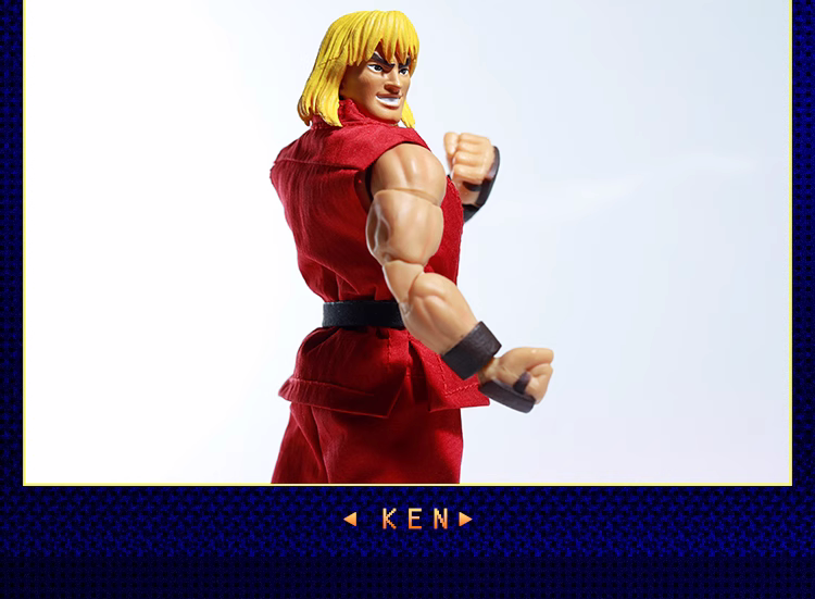 Custom 1/12 Clothing Accessories For Jada Ryu and Ken
