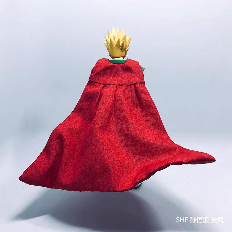 Custom 1/12 Clothing Accessories for S.H.Figuarts SHF Gohan Cloak 1/12