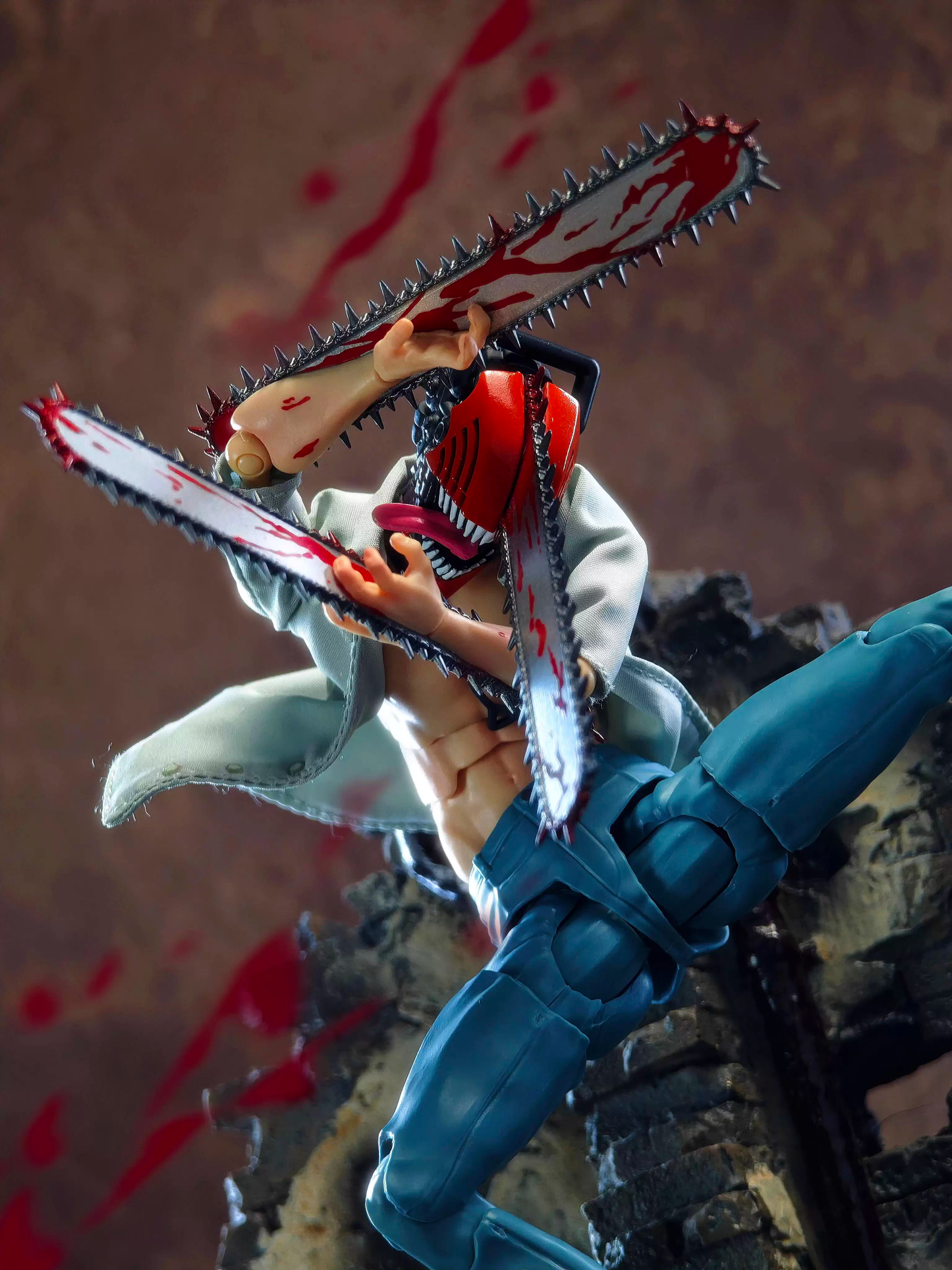Custom 1/12 Clothing Scarf for S.H.Figuarts Denji (Chainsaw Man)