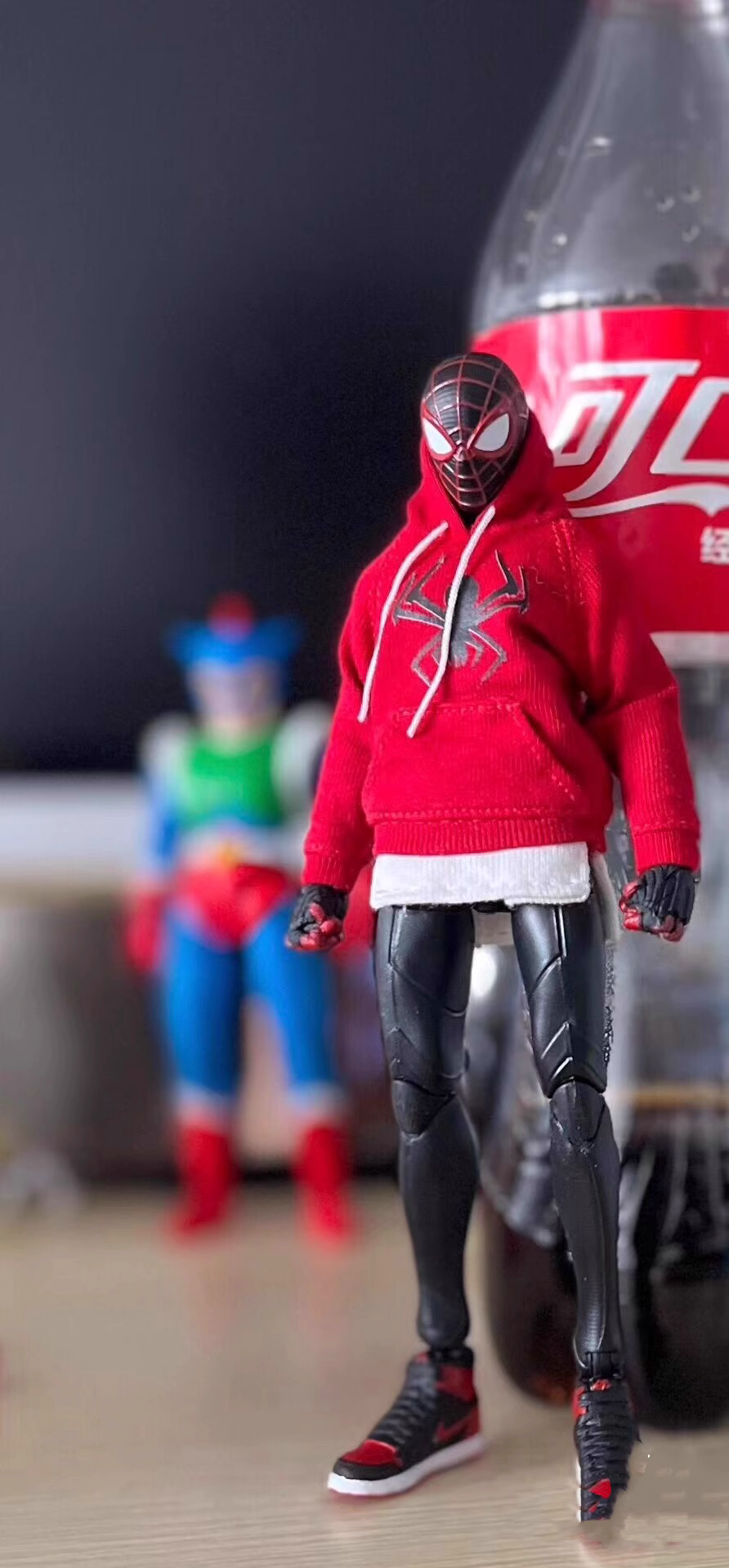 Spider Hoodie for 1/12 6 inch figure
