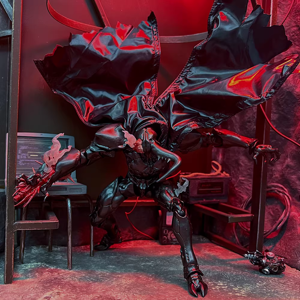 Custom 1/12 Clothing Cloak for Sexy Ice Studios Manticora