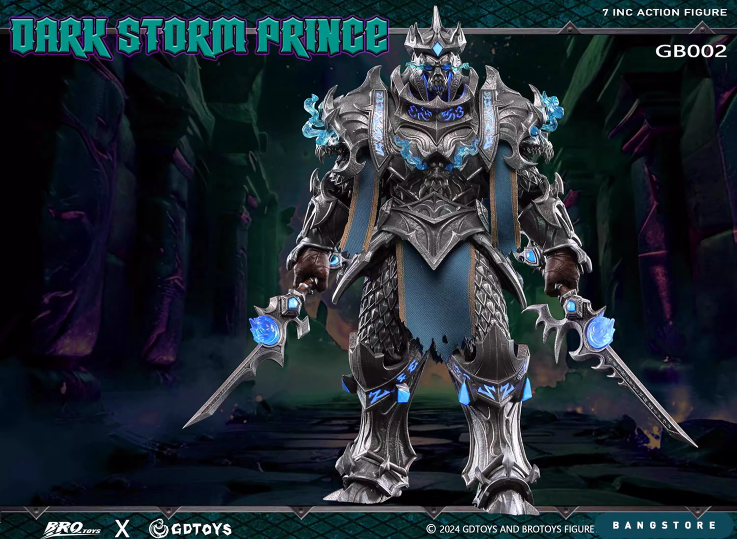 (Pre-Order) GDTOYS X BROTOYS 1/12 Dark Storm Prince GB002