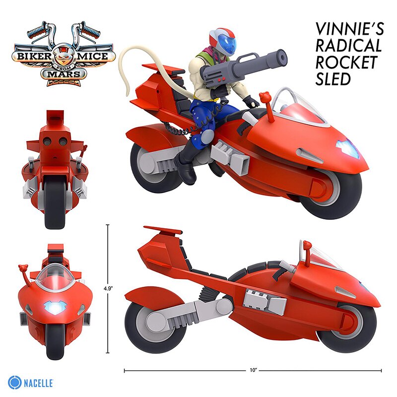 (Pre-Order) Nacellestore Biker Mice from Mars - Vinnies's Radical Rocket Sled