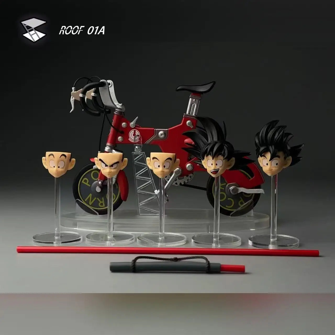 Tonsenarttoys Dragon Ball SHF Goku Ride Bike 01A 01B