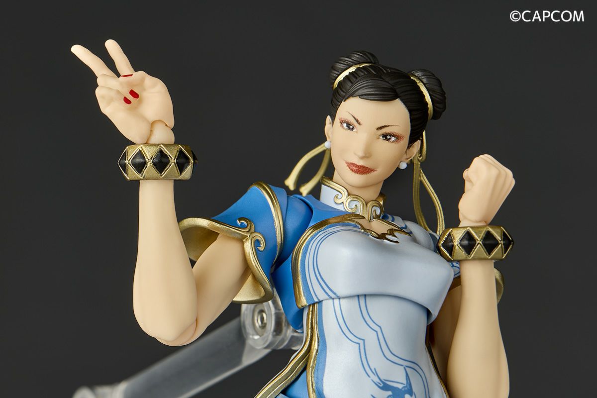 (Pre-Order) Kaiyodo Revoltech Amazing Yamaguchi Street Fighter Chun Li (With Bonus)