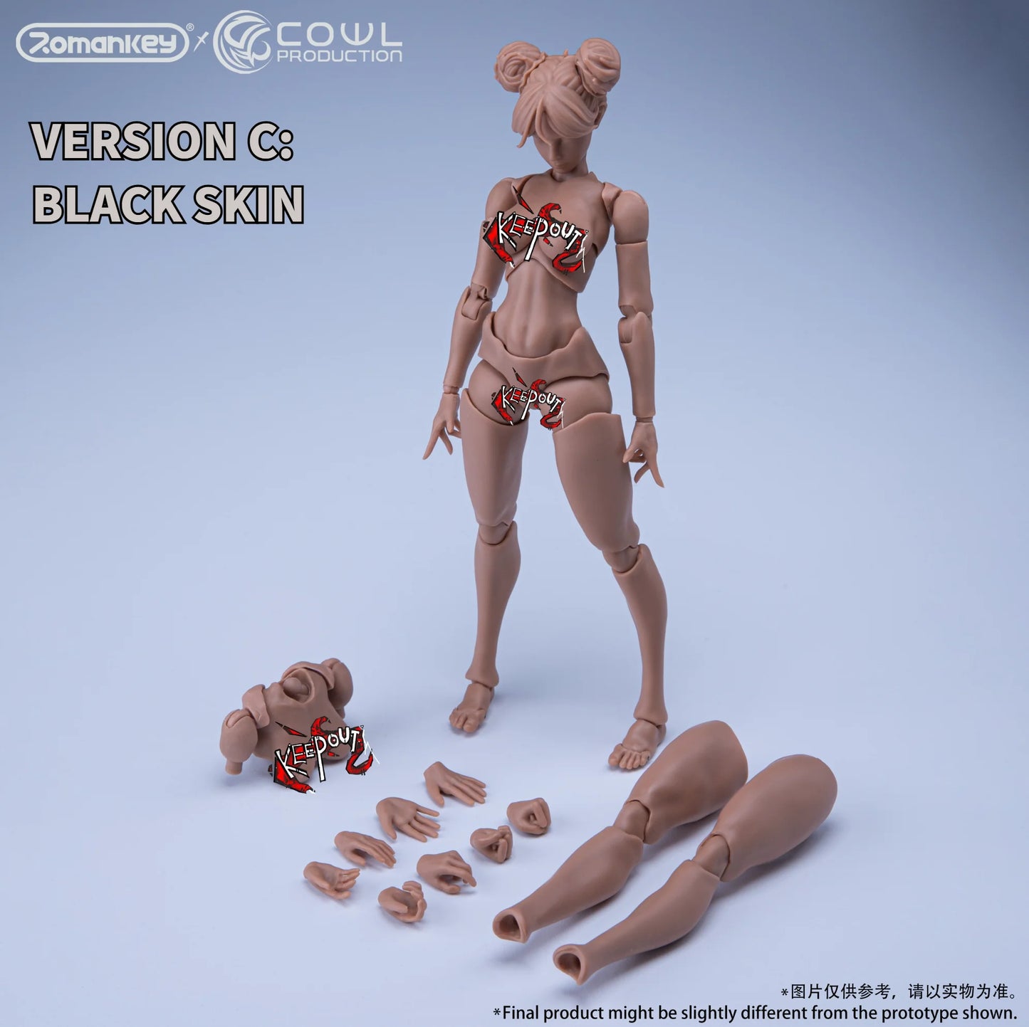 (Pre-Order) Romankey Studio 1/12 female action figure Reissue