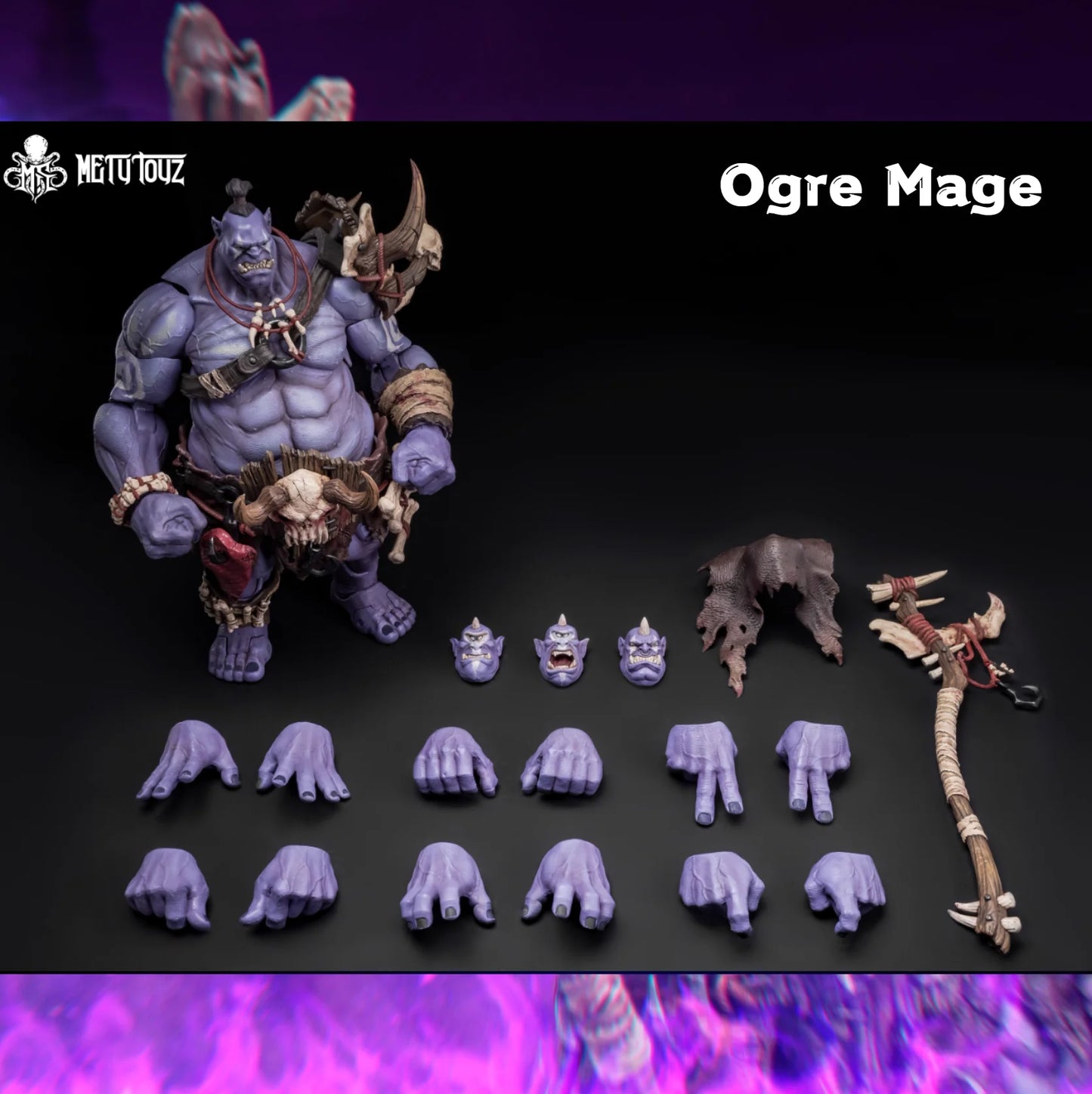 (Pre-Order) Mety toyz 1/12 scale Adventurer's World Orge Mage action figure
