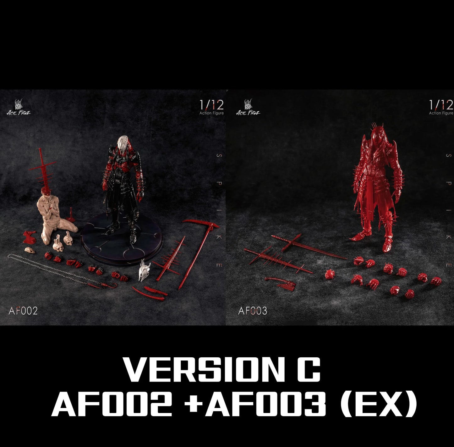 (Pre-Order) Acefigz 1/12 Spike The Dark Preacher action figure