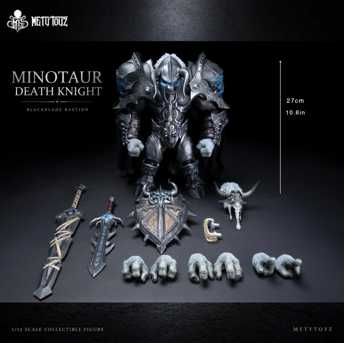 (Pre-Order) Metytoyz 1/12 Minotaur Death Knight 10.5inches action figure