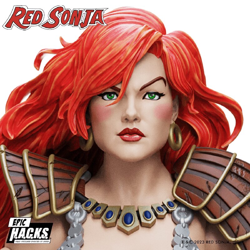 (Pre-Order) Boss Fight Studios Red Sonja 1/12 Epic H.A.C.K.S. Figure
