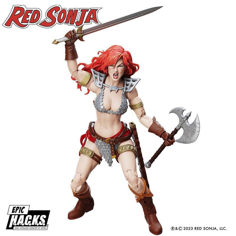 (Pre-Order) Boss Fight Studios Red Sonja 1/12 Epic H.A.C.K.S. Figure