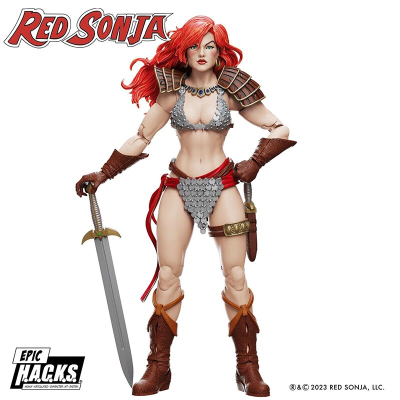 (Pre-Order) Boss Fight Studios Red Sonja 1/12 Epic H.A.C.K.S. Figure
