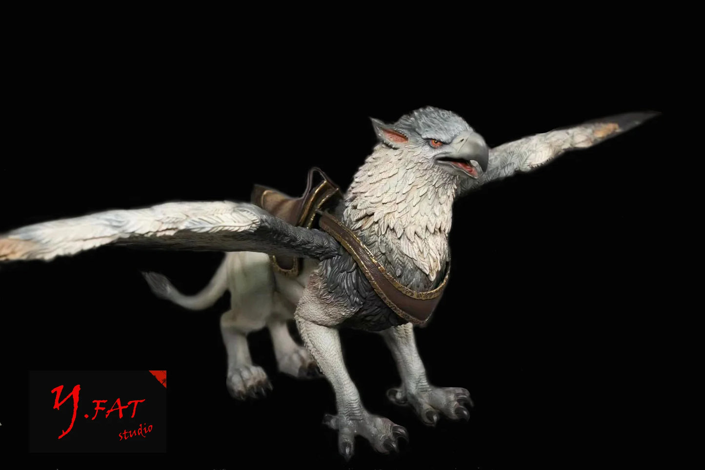 (Pre-Order) YFAT Studio (D20) Premium 1/12 figure mount Griffin White Version