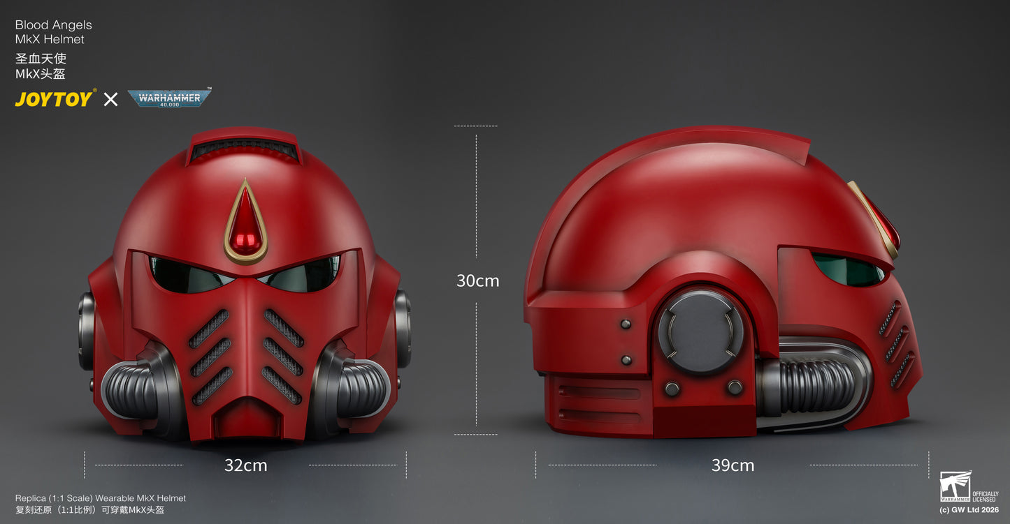 (Pre-Order) Warhammer 40k Blood Angels MkX Helmet