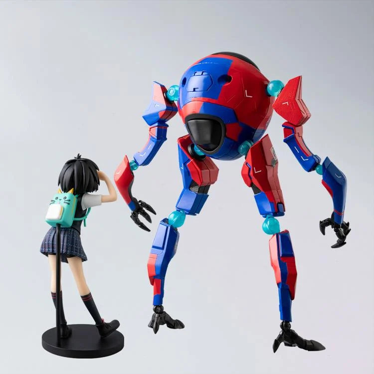 (Pre-Order) SENTINEL Spider-Man: Into the Spider-Verse SV-Action Peni Parker & SP//dr Action Figure Set (Reissue)