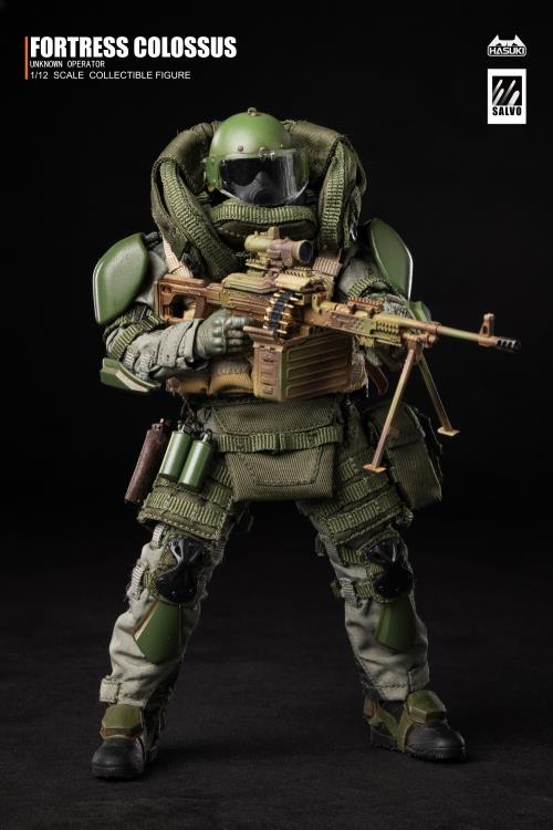 (Pre-Order) HASUKI Black Ops Salvo Series Fortress Colossus 1/12 Scale Figure