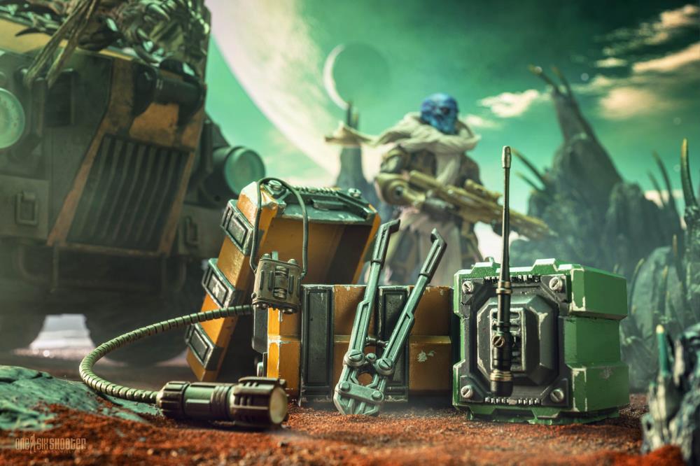 (Pre-Order) Cosmic Legions: OxKrewe: Book Two - Harrow Zone Wasteland Survival Accessory Set