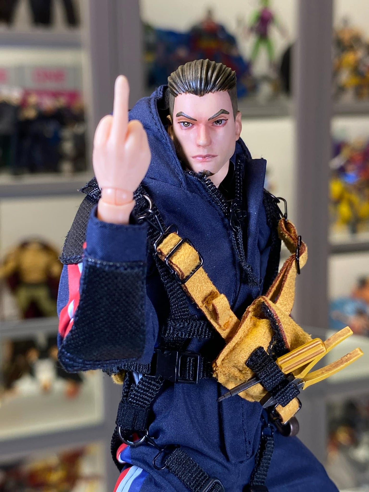 Custom 1/12 Action Figure Death Stranding with Kailab Soft and Romankey Body + Painted Head