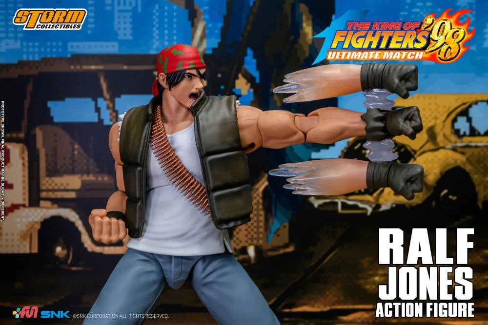(Pre-Order) Storm Toys The King of Fighters '98 Ultimate Match Ralf Jones 1/12 Scale