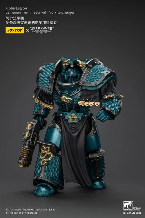 Warhammer The Horus Heresy Alpha Legion Lernaean Terminator with Volkite Charger