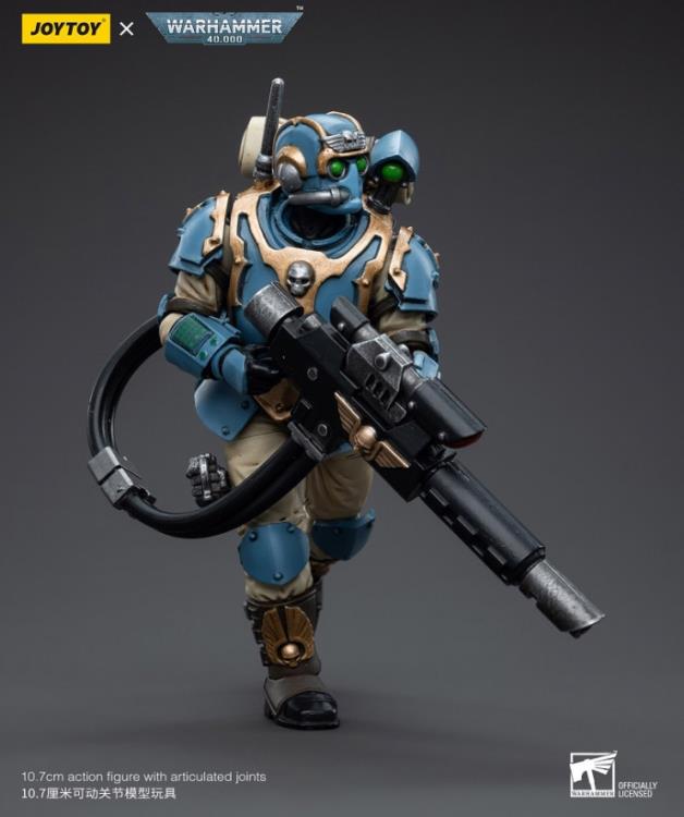 Warhammer 40k Astra Militarum Tempestus Scions Squad 55th Kappic Eagles Tempestus Scion 1 1/18 Scale Figure (In Stock)