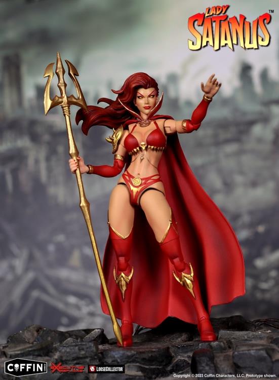 (Pre-Order) EXECUTIVE REPLICAS Lady Satanus 1/12 Scale Action Figure