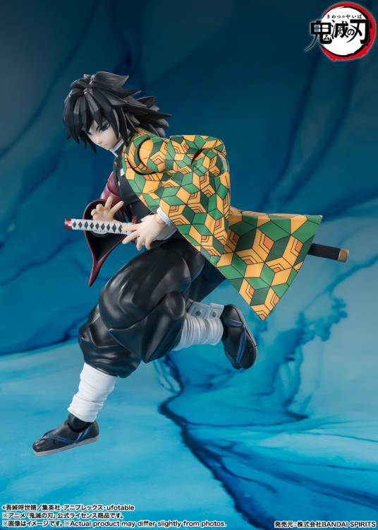 Demon Slayer: Kimetsu no Yaiba S.H.Figuarts Giyu Tomioka Action Figure (In Stock)