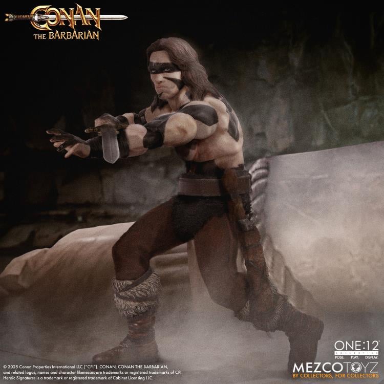 (Pre-Order) Mezco Conan the Barbarian (1982) One:12 Collective Conan (War Paint Edition) Action Figure