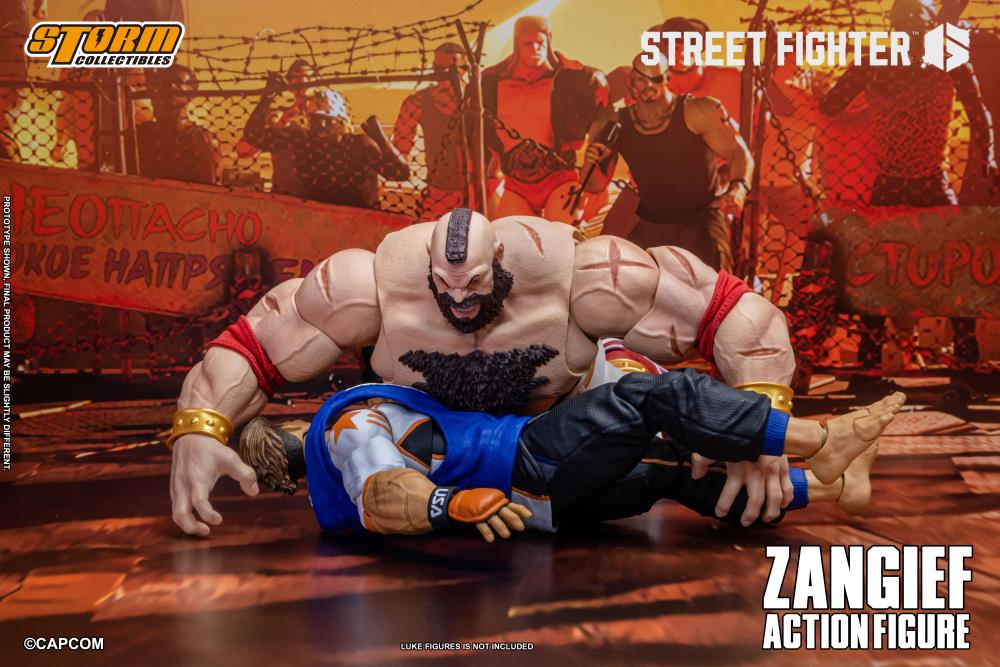 (Pre-Order) Storm Collectibles Street Fighter 6 Zangief 1/12 Scale Action Figure