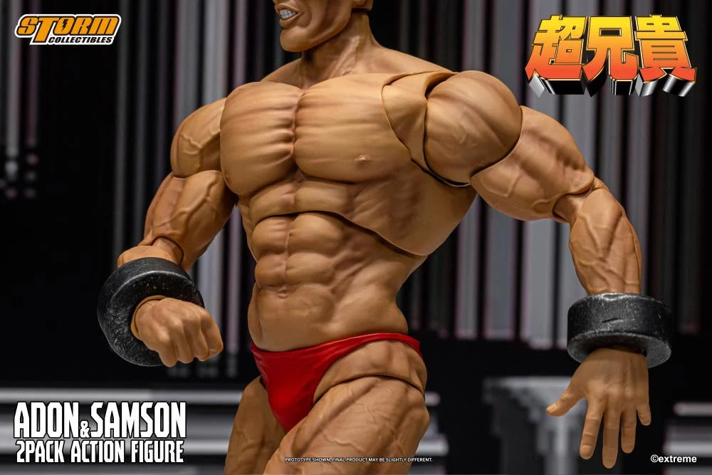 (Pre-Order) Storm Collectibles Chou-Aniki Adon and Samson 1/12 Scale Action Figure Set