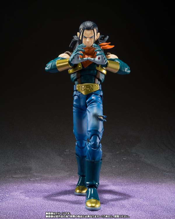 Dragon Ball GT S.H.Figuarts Super Android 17 Exclusive Action Figure (In Stock)