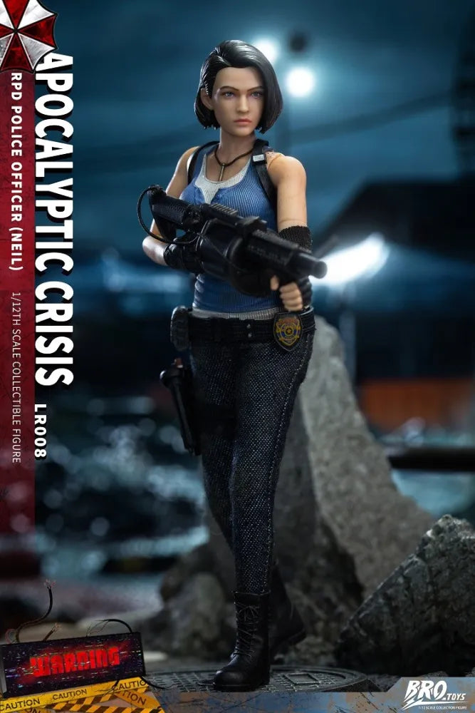 (Pre-Order) Brotoys 1/12 Doomsday Crisis-RPO Police Officer Jill LR008