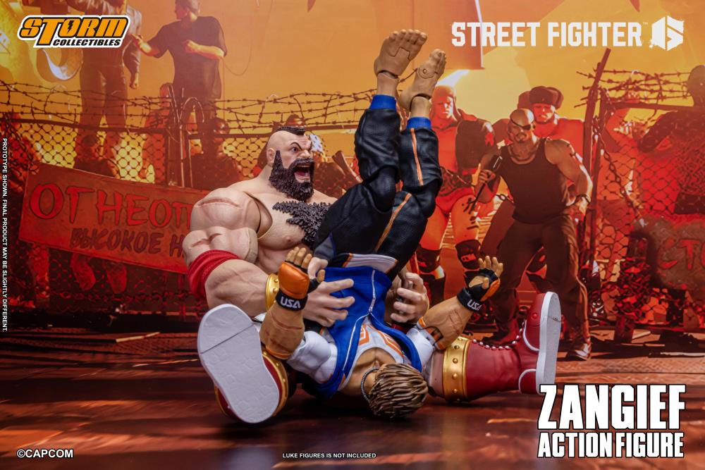 (Pre-Order) Storm Collectibles Street Fighter 6 Zangief 1/12 Scale Action Figure