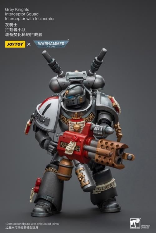 (Pre-Order) Warhammer 40K Grey Knights Interceptor Squad Interceptor with Incinerator