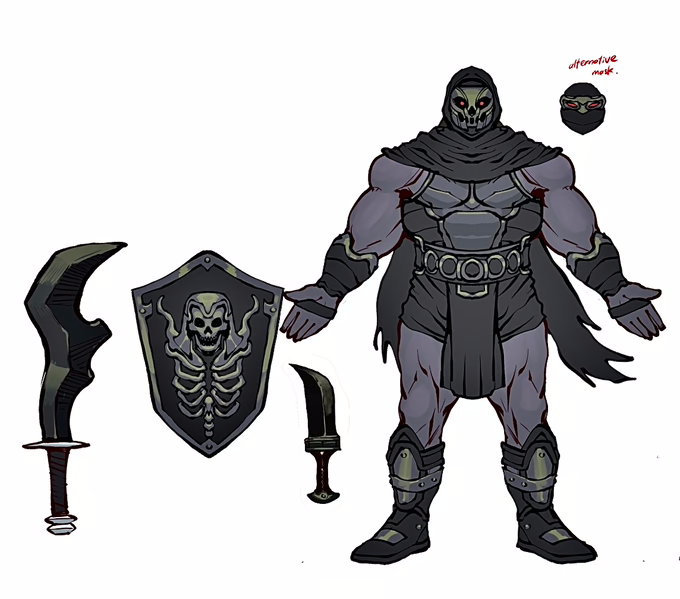 (Pre-Order) Brutal Realm The Shaddar 1/12 Scale Action Figure