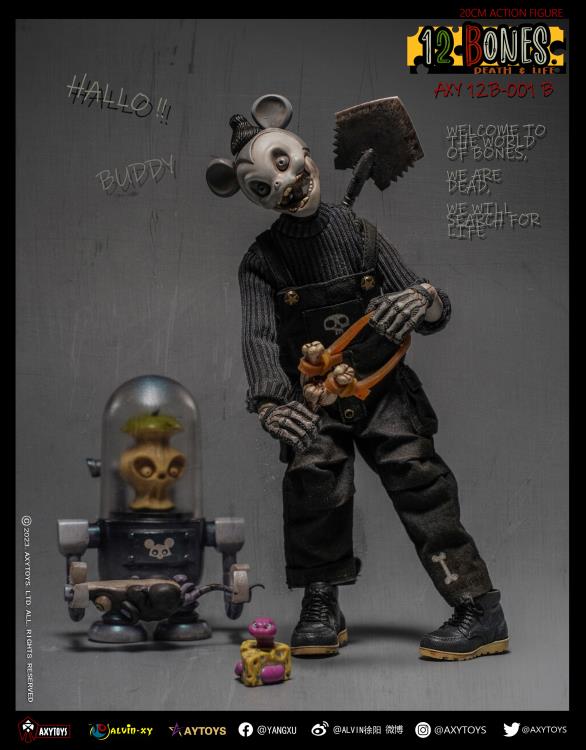 (Pre-Order) AXYTOYS 12 Bones Mouse (1B) Action Figure