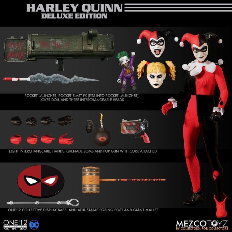 Mezco DC Comics One:12 Collective Deluxe Harley Quinn (In Stock)