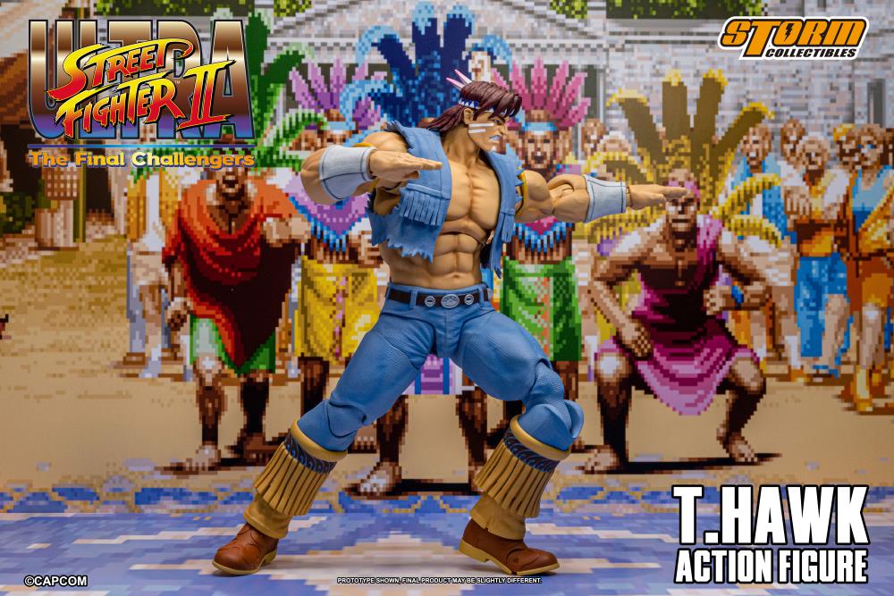 (Pre-Order) Storm Collectibles Ultra Street Fighter II: The Final Challengers T. Hawk 1/12 Scale Action Figure