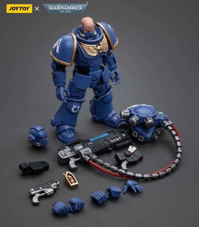 Warhammer 40K Ultramarines Hellblasters Brother Torsus 1/18 Scale Figure (In Stock)