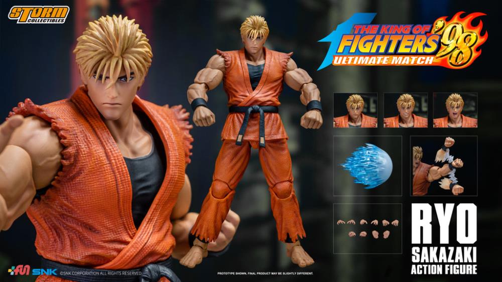 (Pre-Order) Storm Toys The King of Fighters 98: Ultimate Match Ryo Sakazaki 1/12 Scale