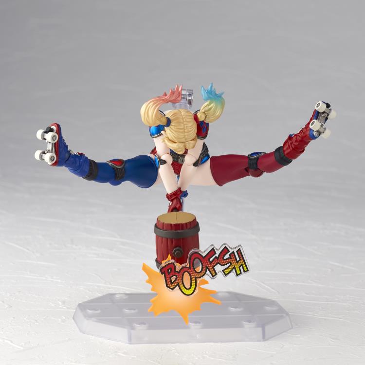 KAIYODO DC Comics Amazing Yamaguchi Revoltech No.015EX Harley Quinn (New Color Ver.) (Reissue) (In Stock)