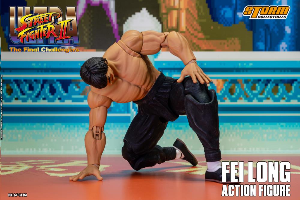 Storm Toys Ultra Street Fighter II: The Final Challengers Fei Long 1/12 Scale (In Stock)