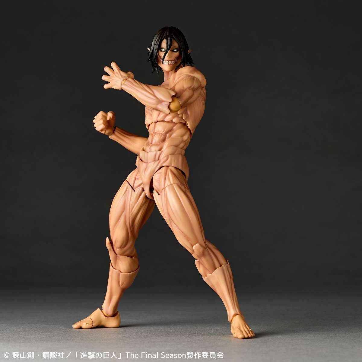 (Pre-Order) Amazing Yamaguchi Revoltech Attack On Titan Eren Titan (With Bonus) - Reissue