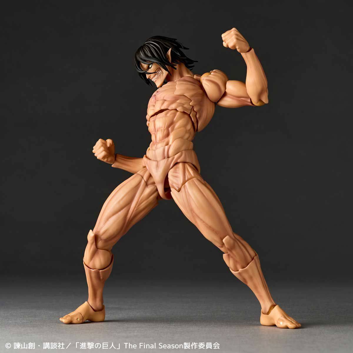 (Pre-Order) Amazing Yamaguchi Revoltech Attack On Titan Eren Titan (With Bonus) - Reissue